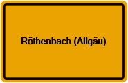 Grundbuchauszug Röthenbach (Allgäu)